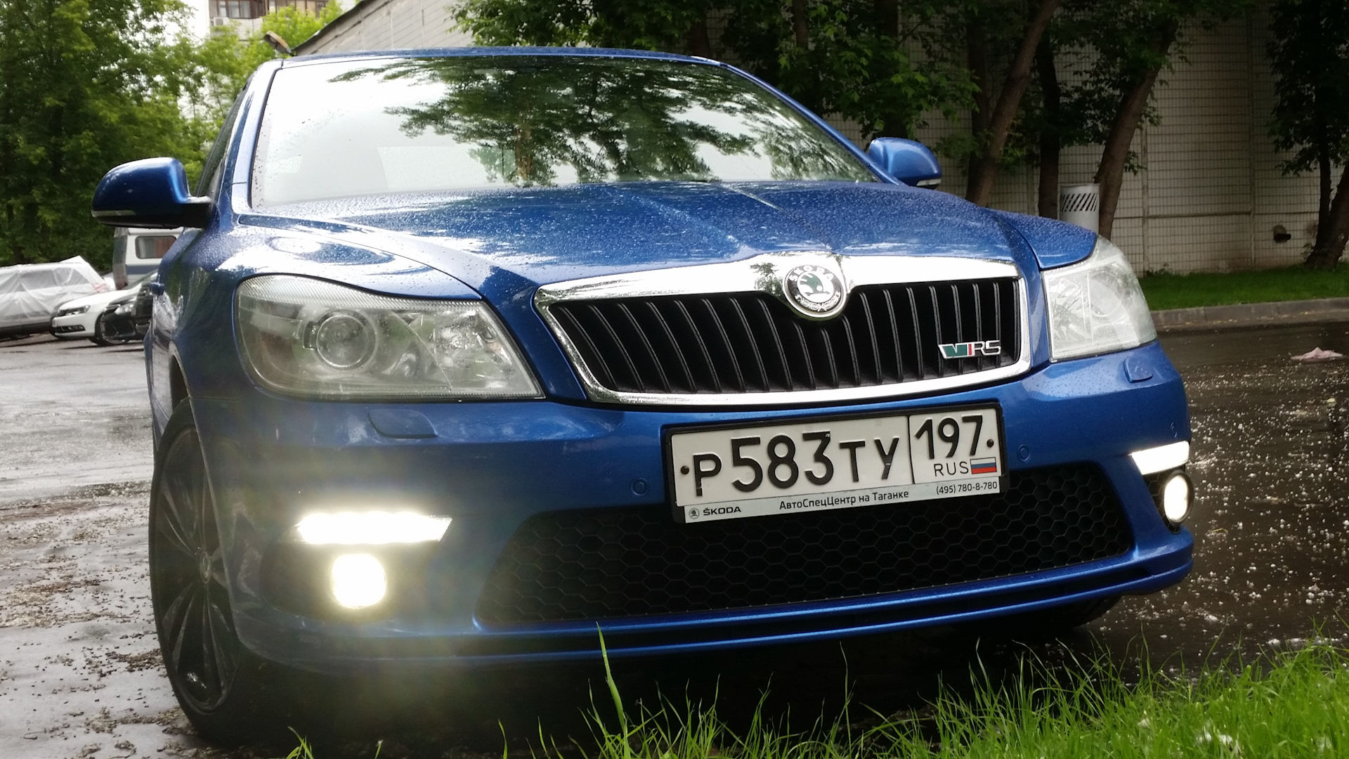 Skoda Octavia RS A5 Mk2 2.0 бензиновый 2012 | Синия Рысь уже не сток.. на  DRIVE2