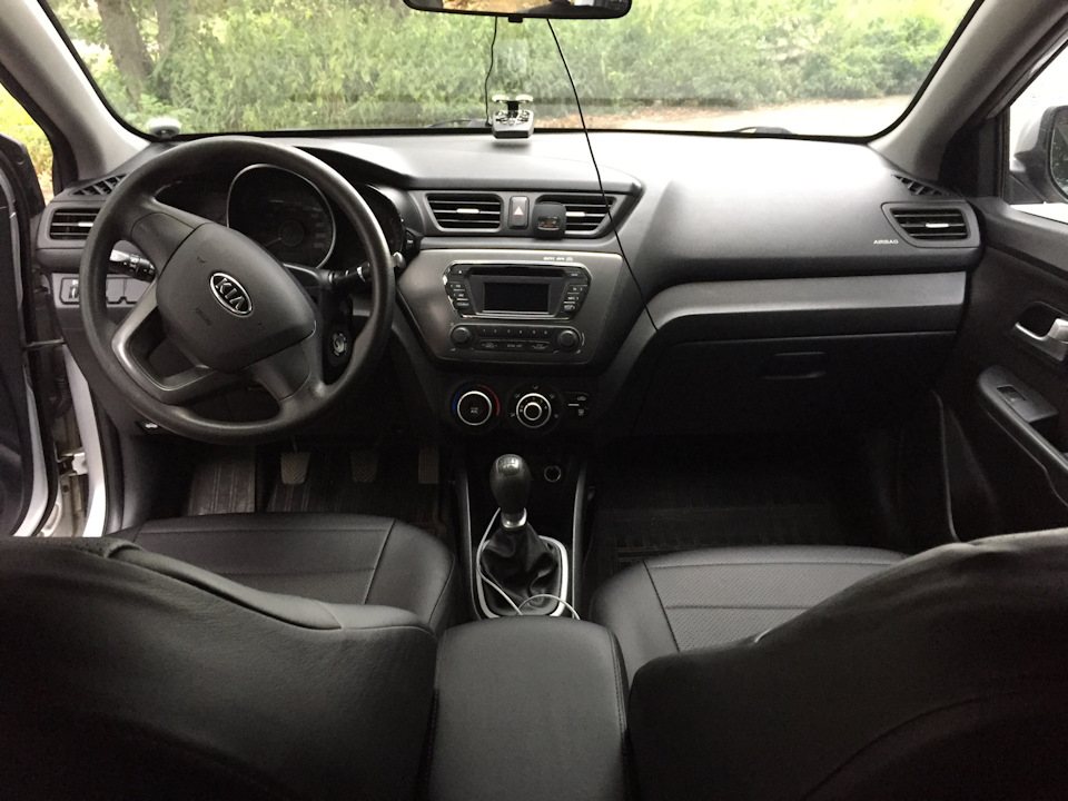 Лухари в Рио — KIA Rio (3G), 1,6 л, 2011 года | стайлинг | DRIVE2