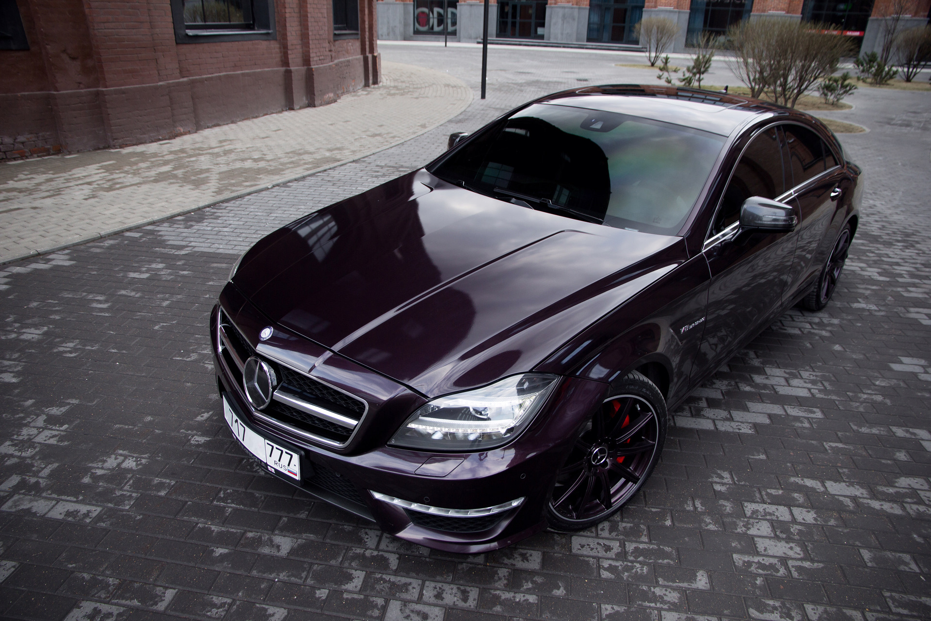 Mercedes CLS 63 AMG матовый