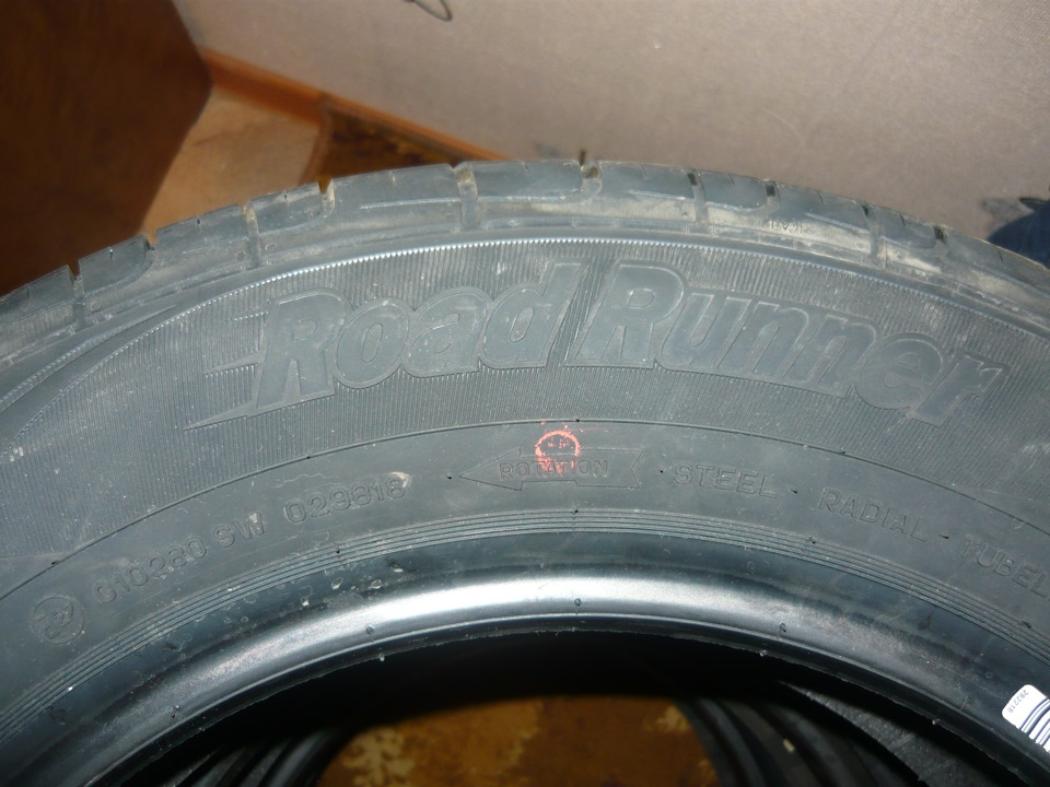 Фото в бортжурнале Nissan Almera V (G11/15). Запчасти на фото: Hankook RA08 Radial