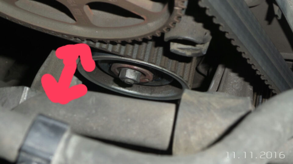 подскажите по натяжному ролики ремня грм — Skoda Octavia A5 Mk2, 1,6 л ...