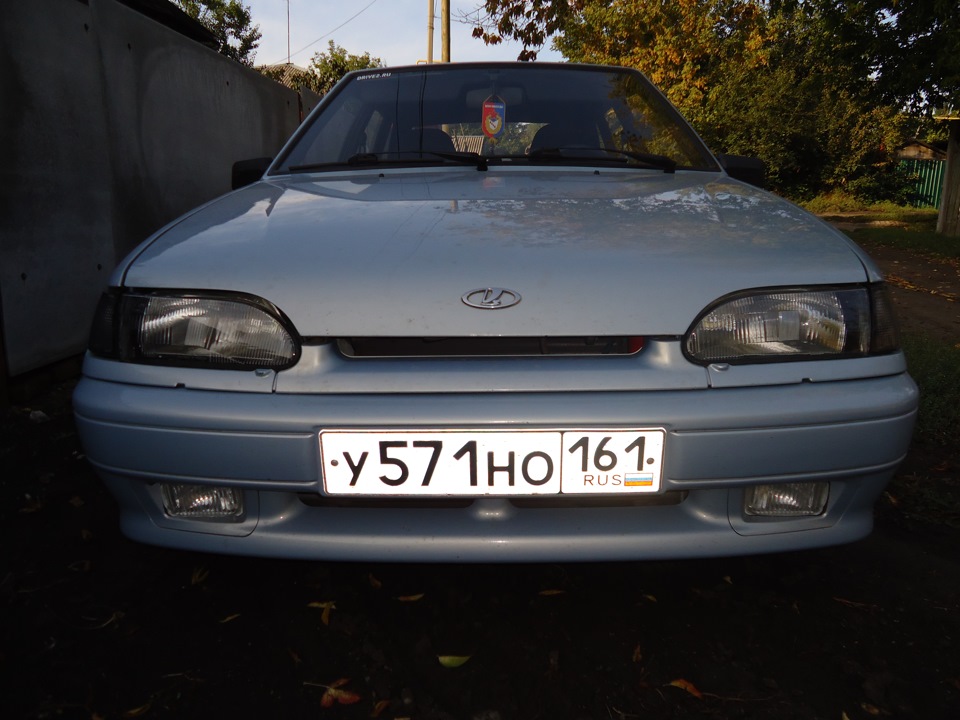 Чёрные фары и поворотники — Lada 2114, 1,5 л, 2004 года | другое | DRIVE2