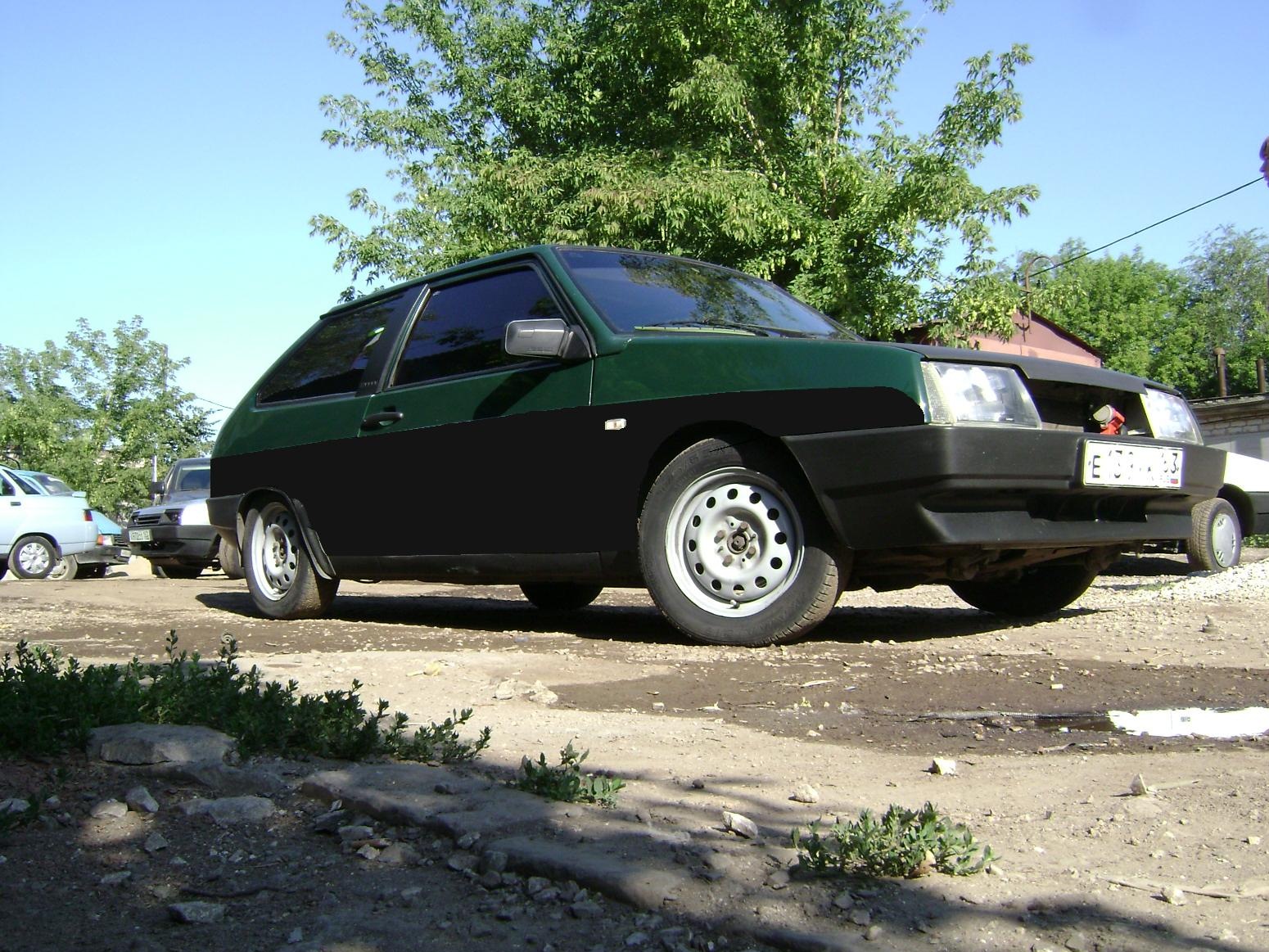 как считаете стоит ли в чёрный мат низ покрасить? — LADA 2108, 1,6 л ...