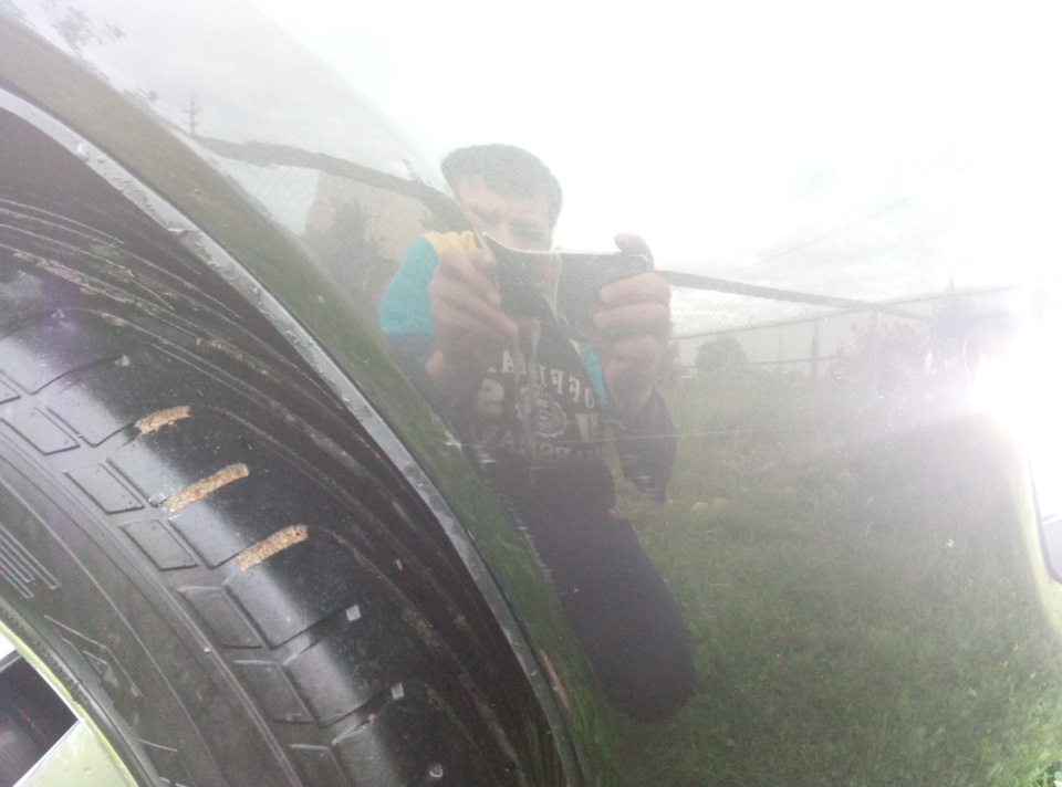 финальный вариант, качество фото конечно не очень… в общем с расстояния метроа 2 фообще ничего не видно, при детальном осмотре можно разглядеть пару царапин, которые уже до грунта, но я думаю их можно затереть черепахой. Результатом я доволен — Great Wall Hover