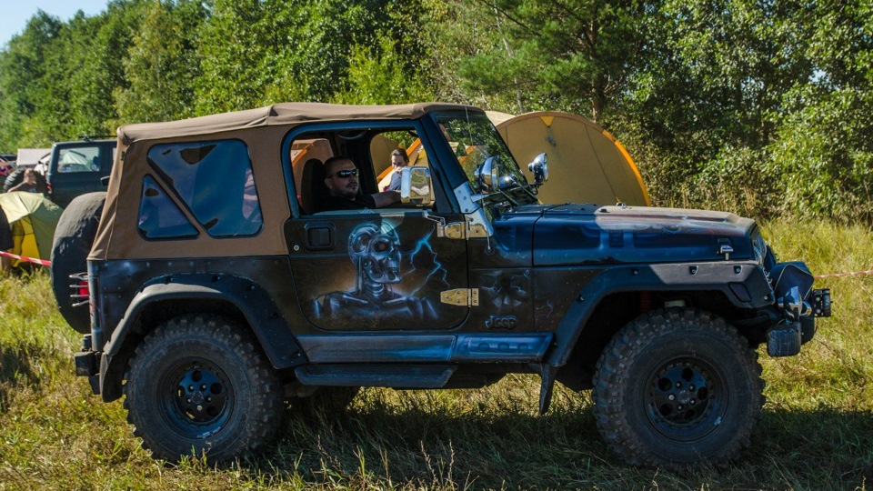 Wrangler TJ 4.0. Телепередачи про внедорожники. Wrangler TJ 4.0. Телепередачи про внедорожники.
