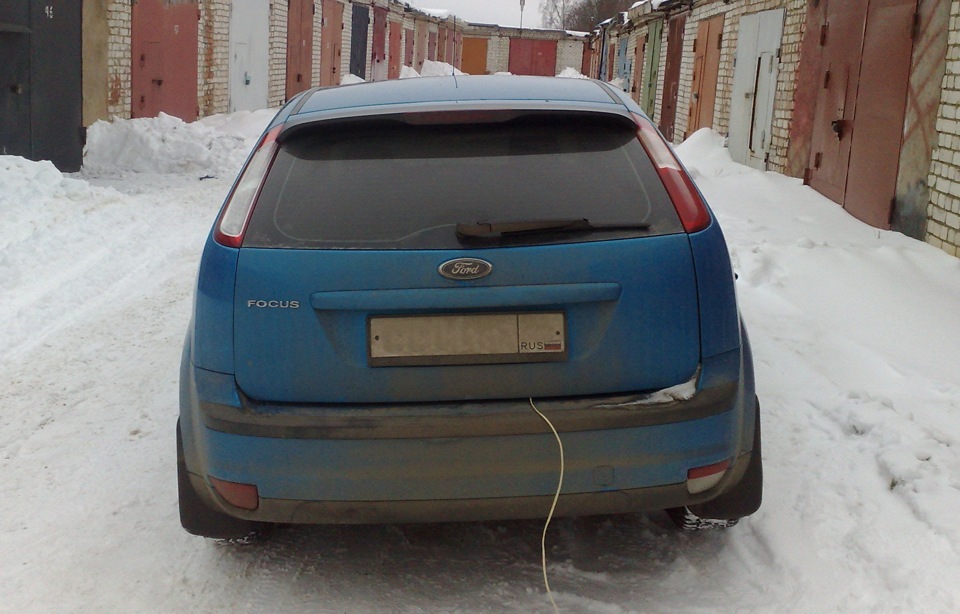 Задние фонари от фокус рестайл — Ford Focus II Hatchback, 2 л, 2007 ...