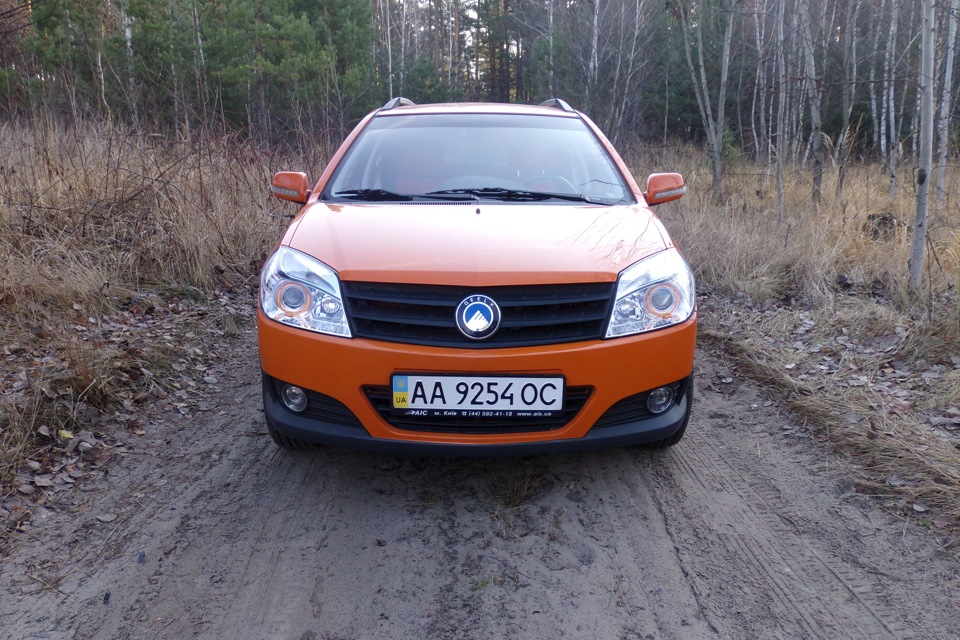 Погодка супер. — Geely MK Cross, 1,5 л, 2013 года | просто так | DRIVE2