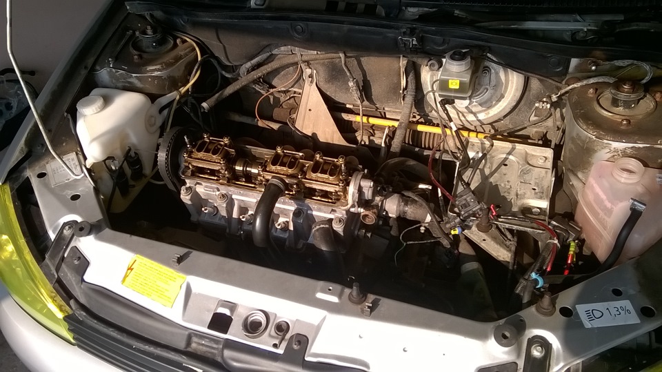 Прогорела прокладка ГБЦ — Lada Калина хэтчбек, 1,6 л, 2012 года ...