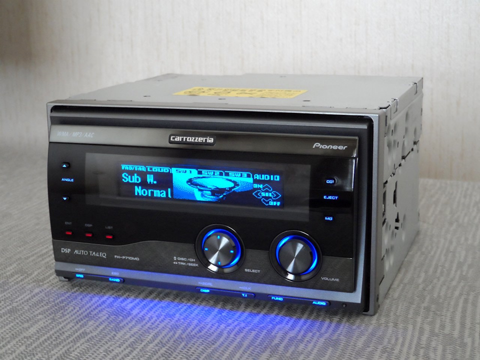 Carrozzeria FH-P710MD🔰 — Honda Civic Si (5G), 2 л, 2002 года