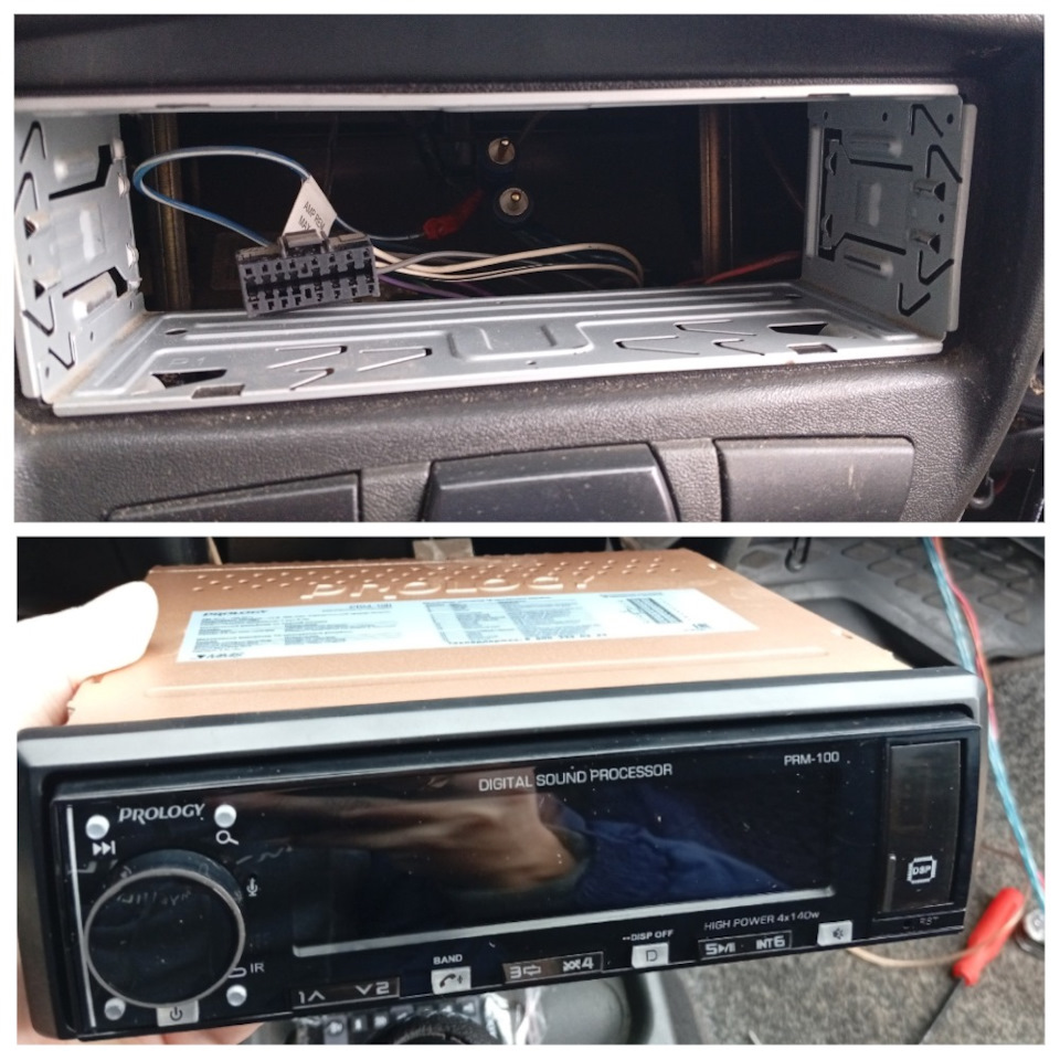 Вынули старичка, и рамку от него тоже — Lada Калина Универсал (1G)