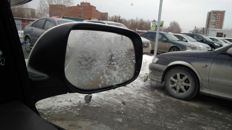 Зеркала с подогревом — Toyota Corolla Axio (E140), 1,5 л, 2010 года ...