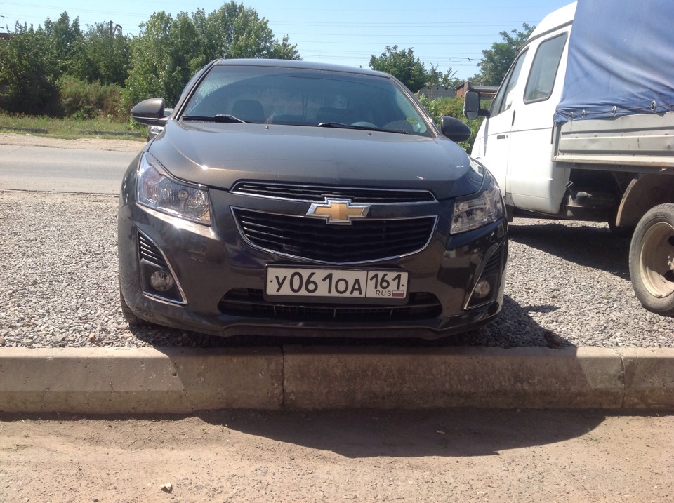 Высокие бордюры. — Chevrolet Cruze (1G), 1,8 л, 2013 года | другое | DRIVE2
