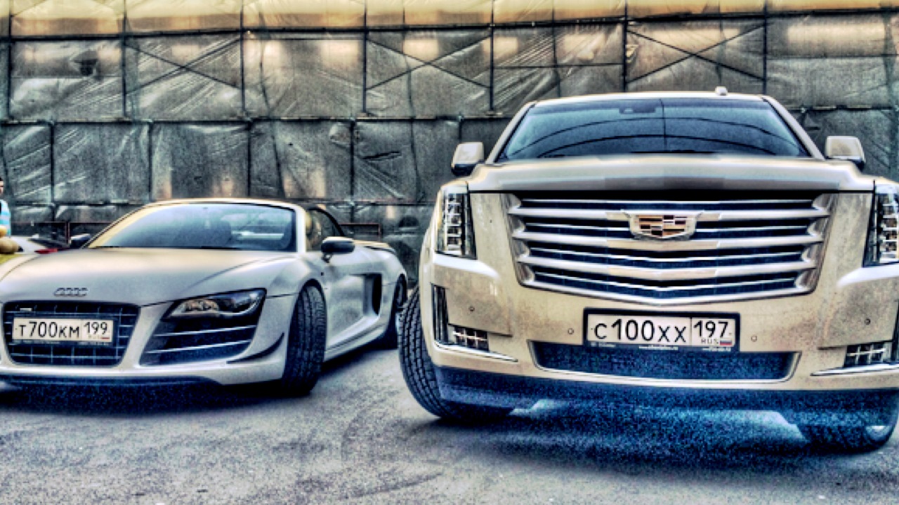 Cadillac Escalade (4G) 6.2 бензиновый 2015 | Platinum 100 на DRIVE2