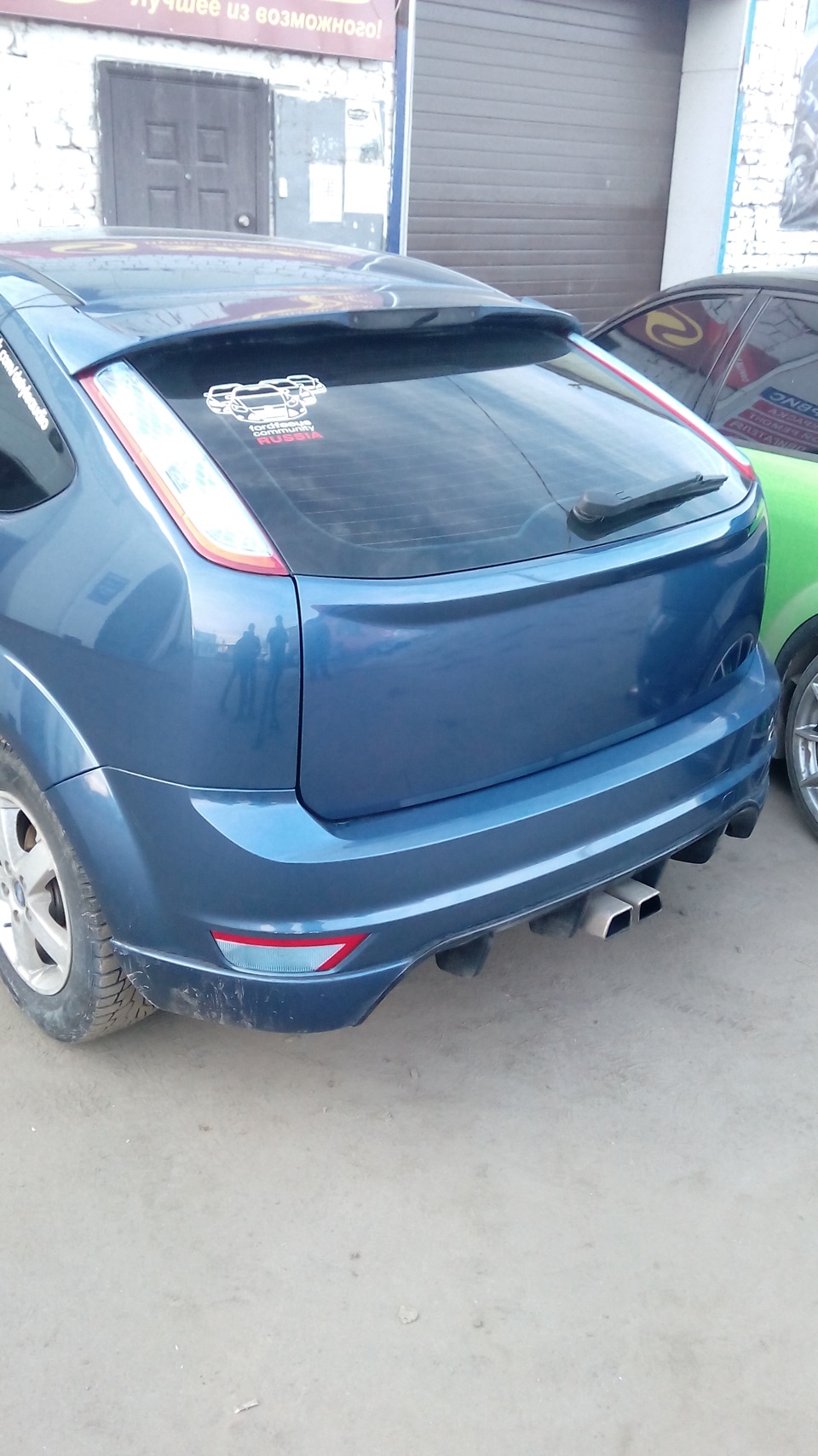 шейвинг крышки багажника(Часть3-завершение) — Ford Focus II Hatchback ...