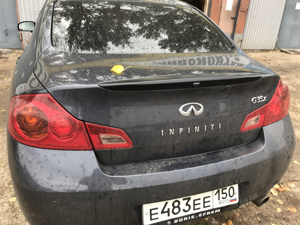 Фото в бортжурнале Infiniti G35 (V36)