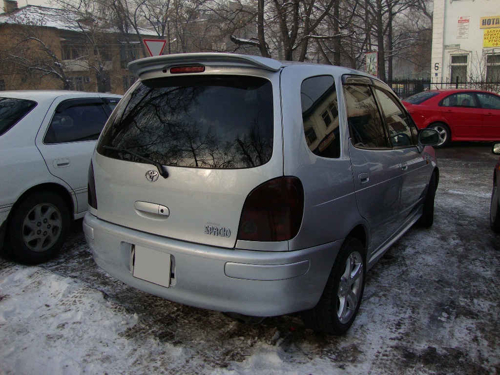 Tinted taillights - Toyota Corolla Spacio 16L 1998