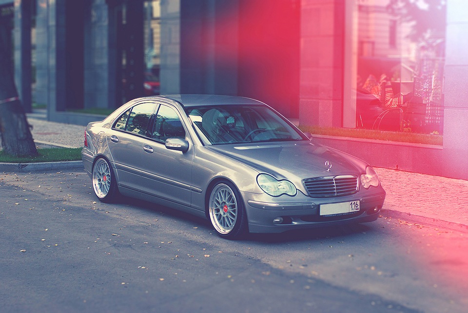 Mercedes sl55 stance