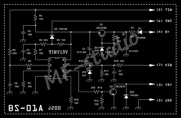 96408390 battery saver схема