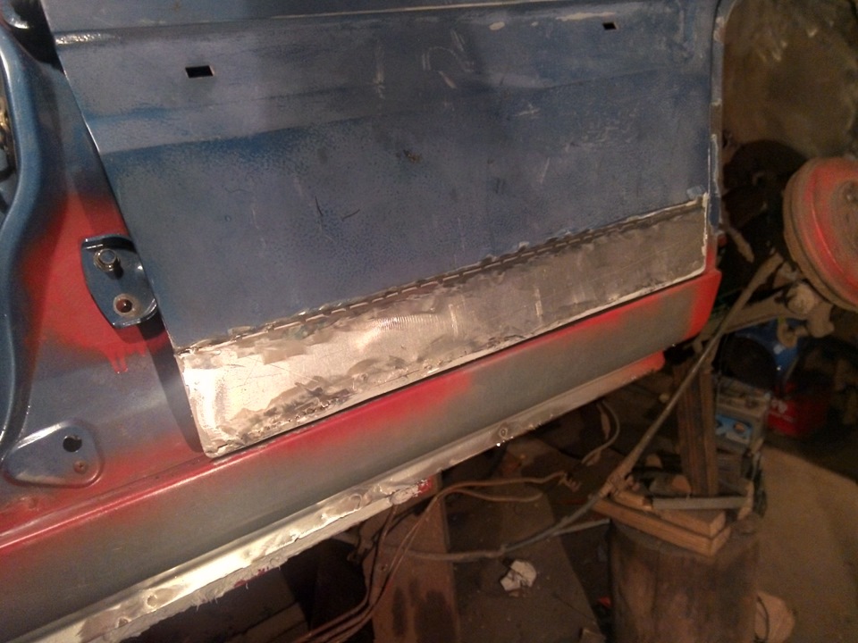 Восстановление двери — Mazda 323 IV, 1,6 л, 1990 года | своими руками ...