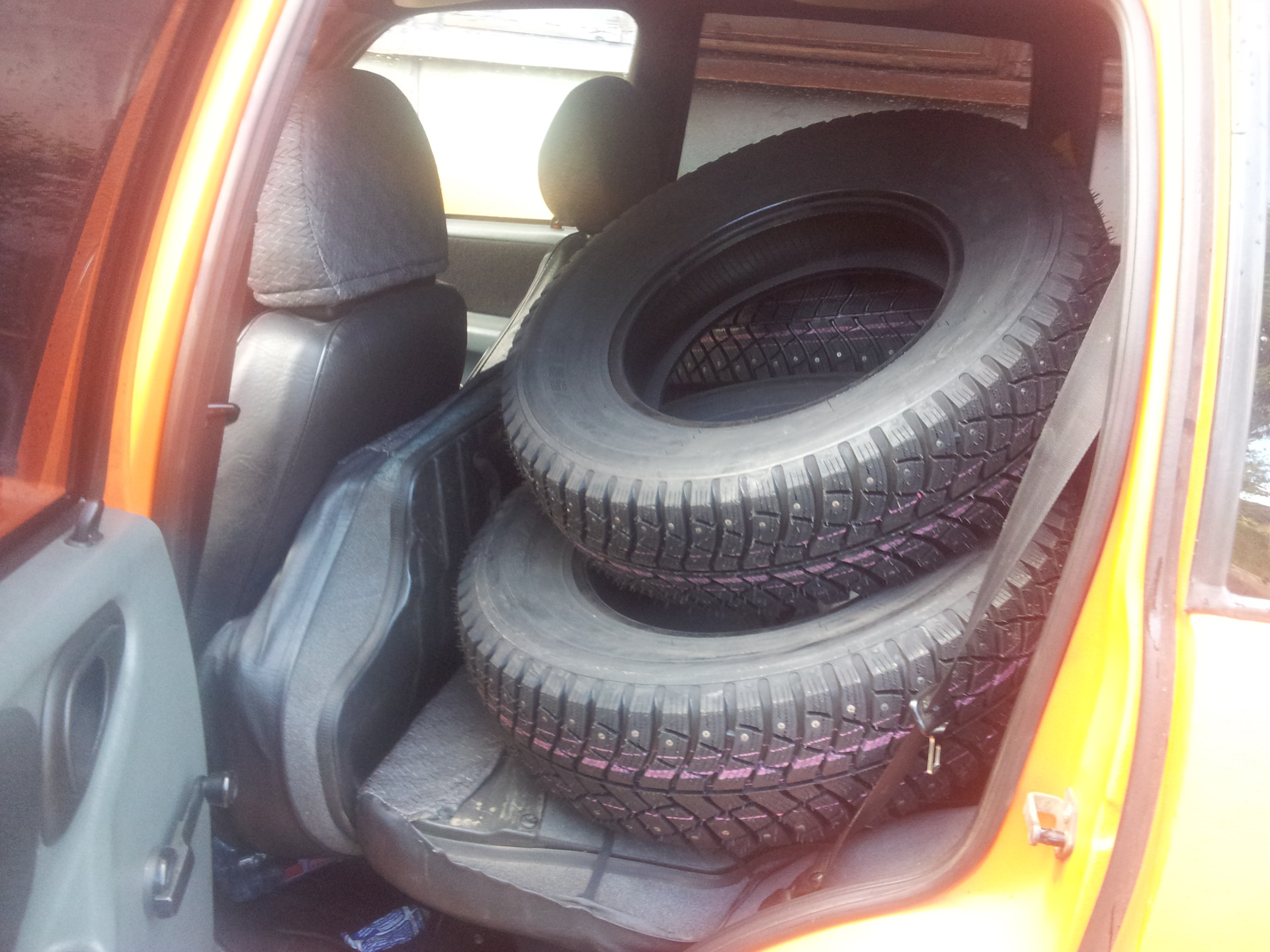 Зимняя резина Кама-515 — Chevrolet Niva (1G), 1,5 л, 2004 года | шины ...