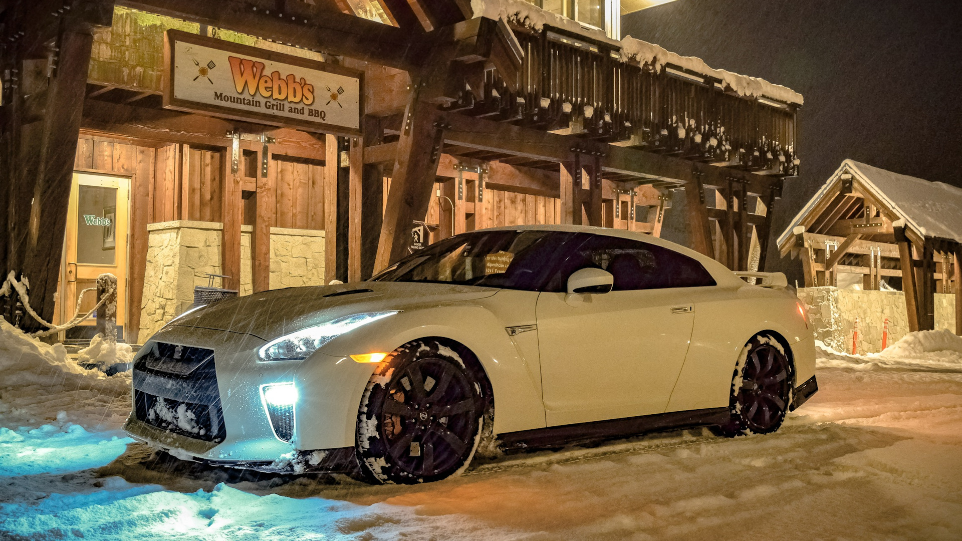 Nissan gt r r35 Winter