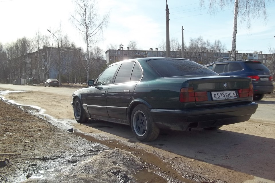 "Лето" — BMW 5 series (E34), 2,5 л, 1993 года | колёсные диски | DRIVE2