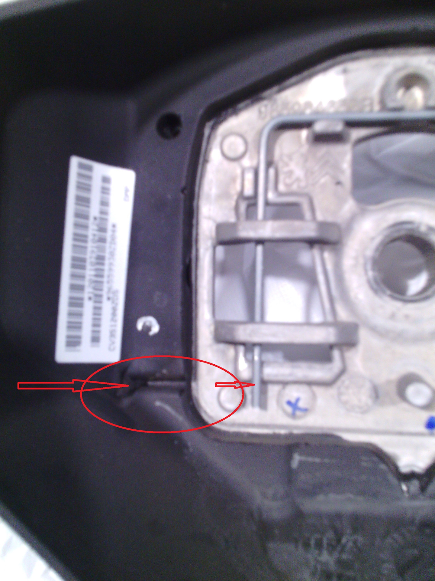 Кожаный руль. Инструкция по снятию и установке. — Peugeot 308 (1G), 1,6 ...