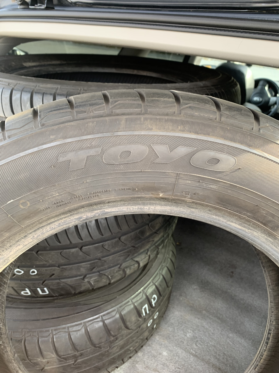 🛞 Toyo Tranpath MPZ 215/60/17 — Subaru Outback (BP), 3 л, 2008 года | шины  | DRIVE2