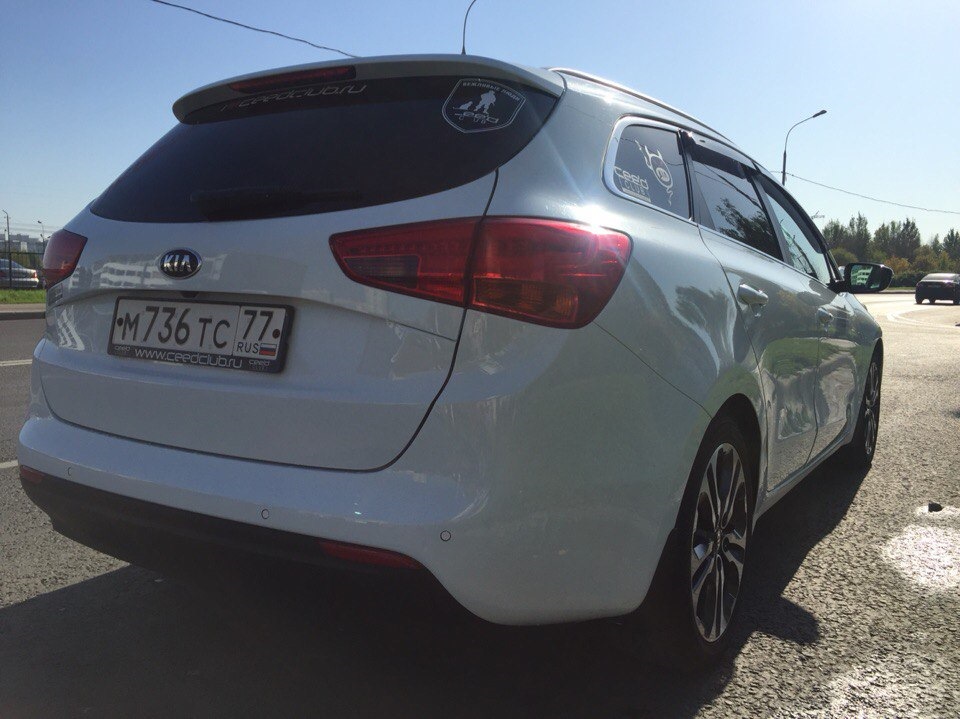 Фото в бортжурнале KIA Ceed SW (2G)