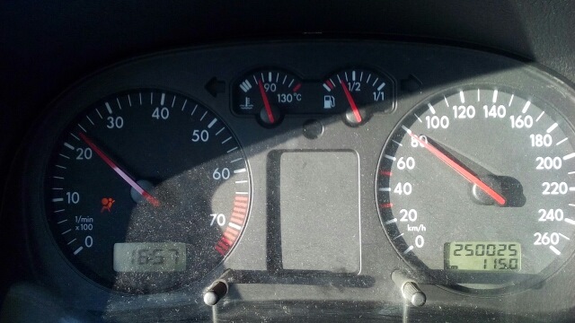 Четверть ляма ! — Volkswagen Golf Mk4, 1,6 л, 2000 года | путешествие ...
