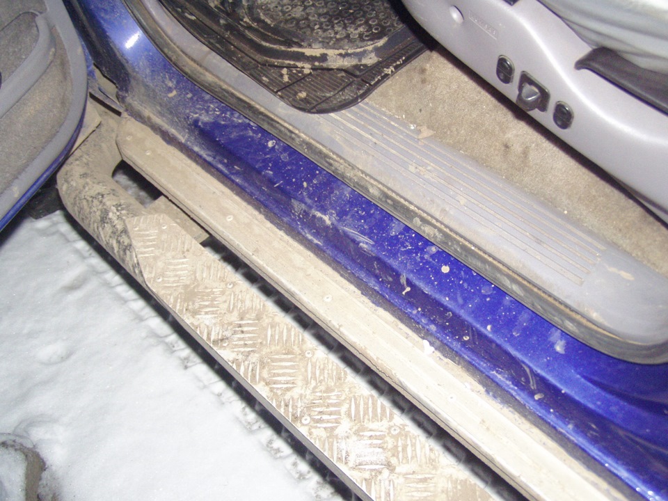 самодельные пороги — Ford Explorer (1G), 4 л., 1994 года | тюнинг | DRIVE2