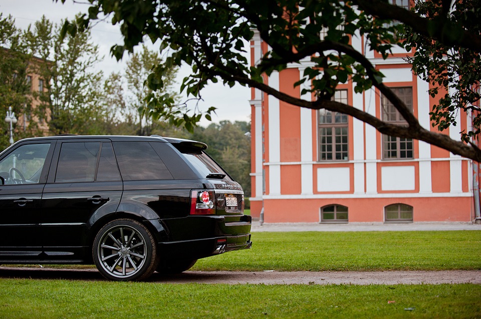 Дверь range rover sport