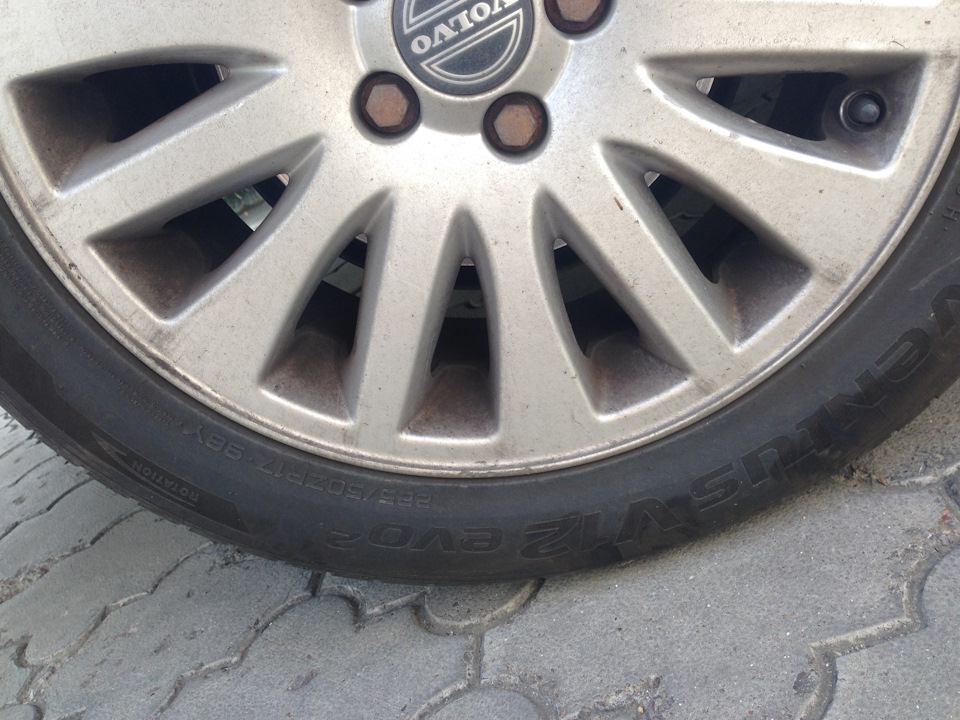 Летняя резина Nexen Venus V12 evo 2 — Volvo S80 (1G), 2,4 л, 2004 года ...