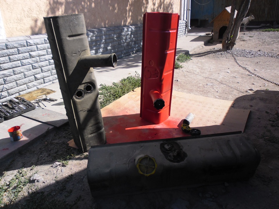 Замена баков — УАЗ 469, 2,9 л, 1989 года | запчасти | DRIVE2