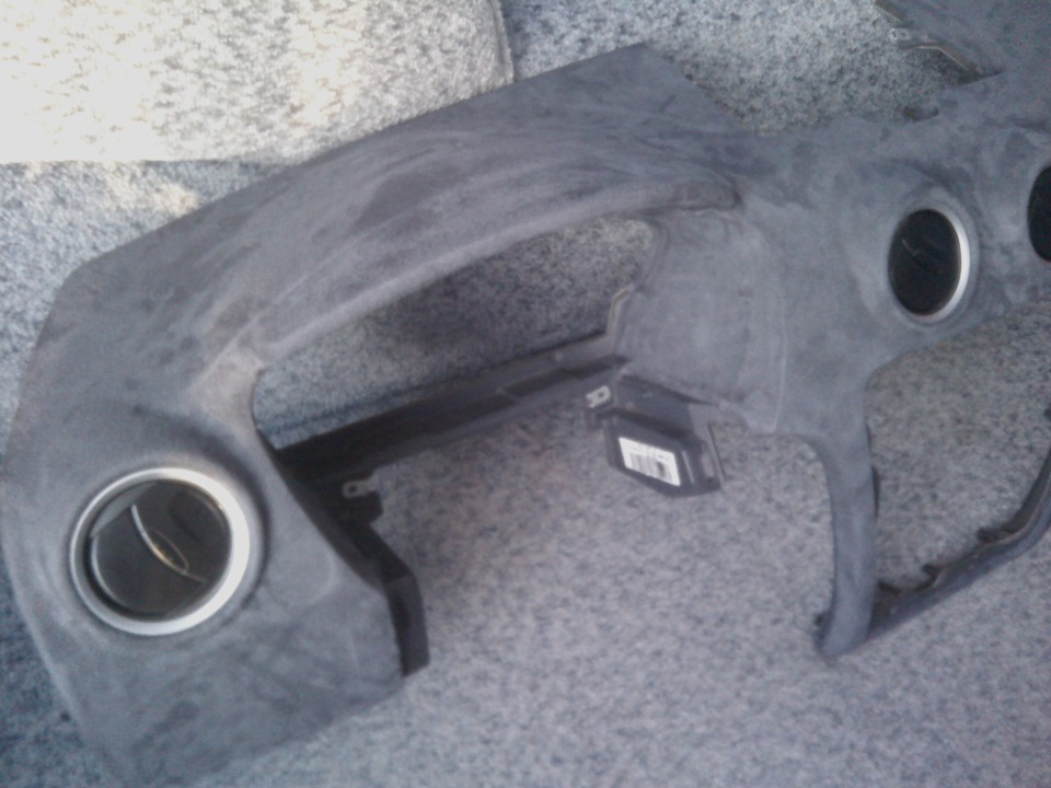 Перетяжка торпедо алькантарой — DRIVE2