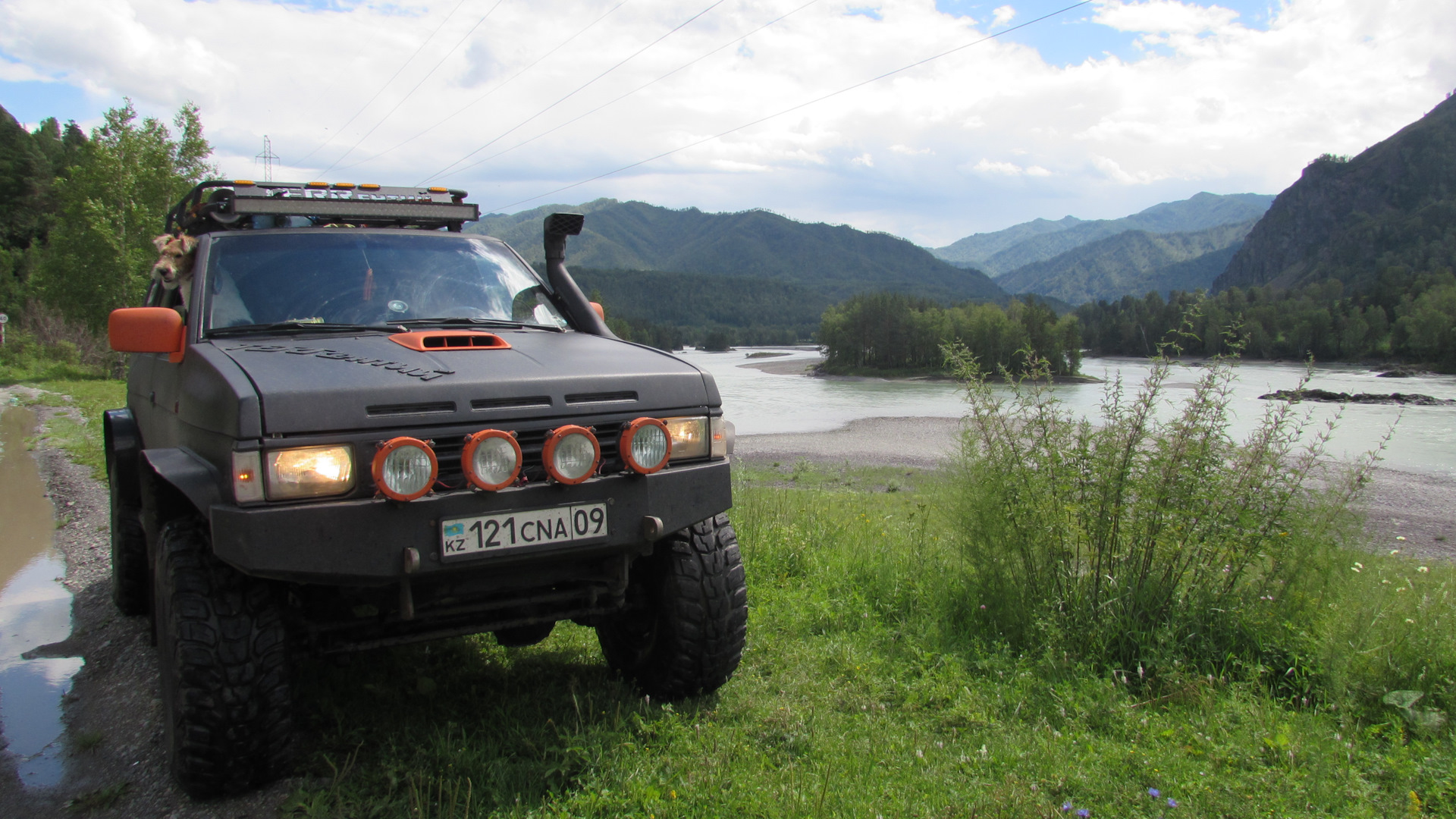 Алтай 2017 ч.1(Бийск — Чемал) — Nissan Terrano I, 3,2 л, 1991 года |  путешествие | DRIVE2