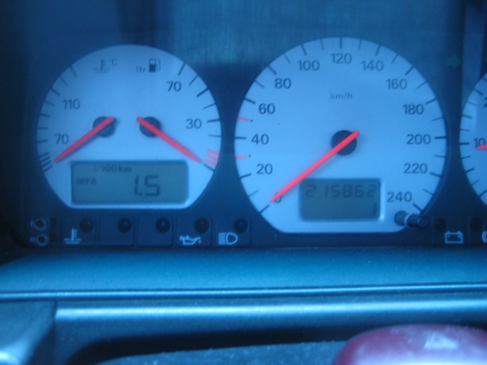 Мгновенный расход на двигателях ADY, AGG, AEP по МФА — Volkswagen ...