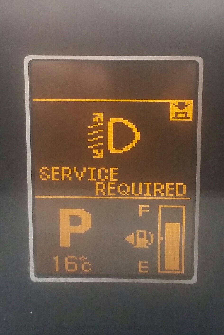 Service required