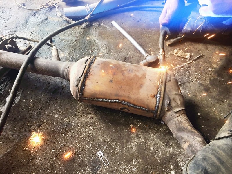 Самодельный катализатор — BMW 3 series (E46), 1,9 л, 1999 года | визит ...