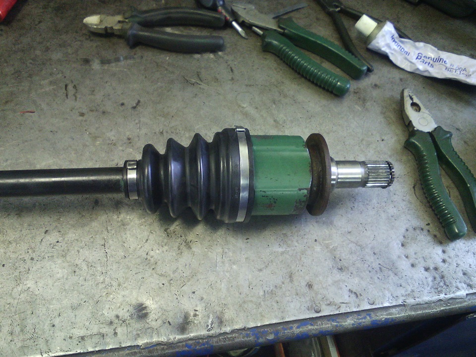 Замена заднего подшипника ступицы, и переборка привода — Mitsubishi ...