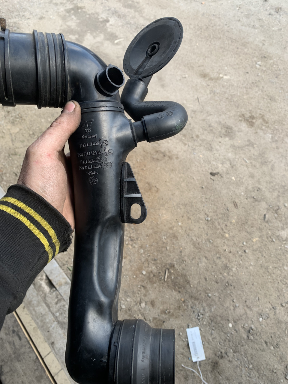 Склейка пластика PA6 — Volkswagen Passat Variant (B4), 1,9 л, 1996 года ...