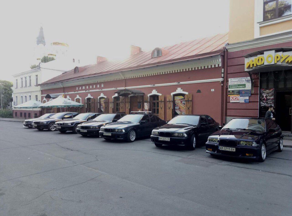Встреча клуба, и открытие авто салона BMW. — BMW 3 series (E36), 2,8 л ...