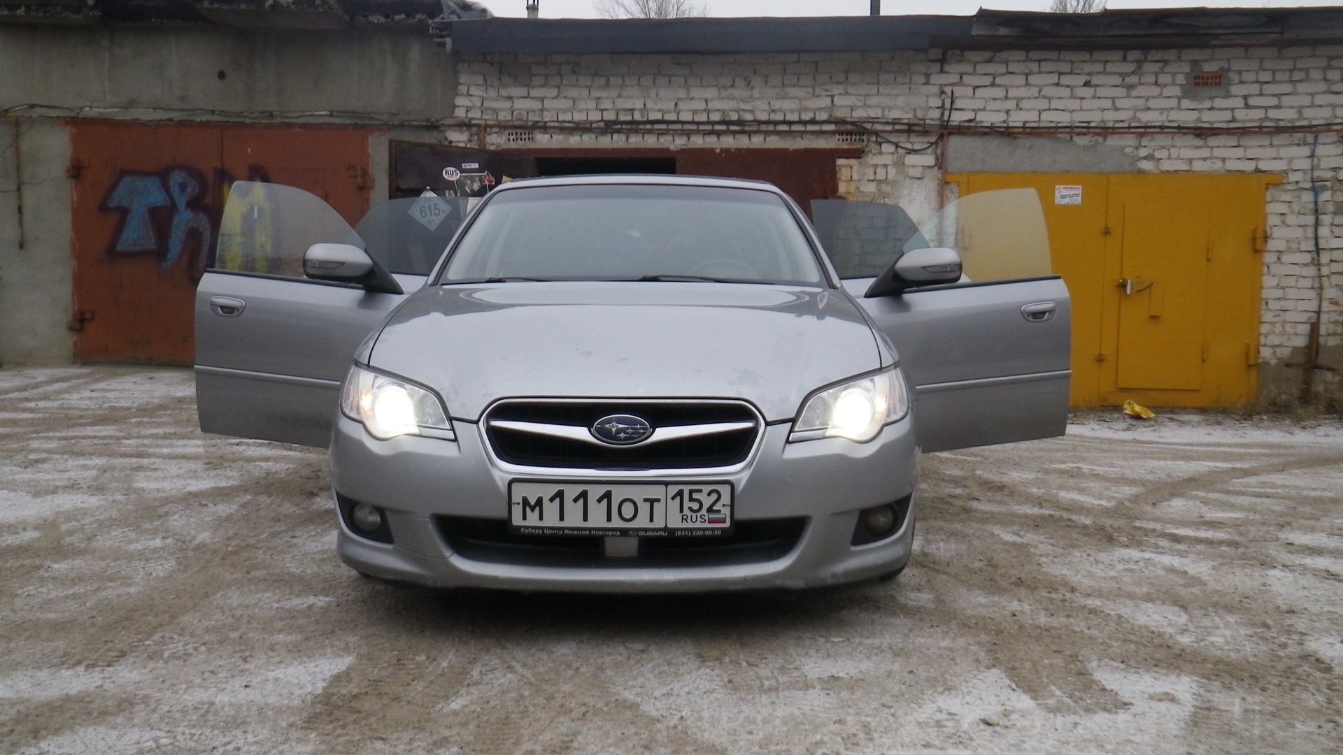 Subaru Legacy (BL/BP) 2.5 бензиновый 2008 | Рестайлинг EJ25,атмо,4вд на  DRIVE2