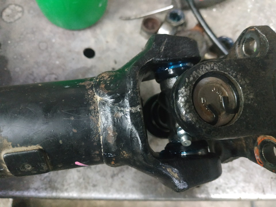 Замена крестовины на переднем кардане — Mitsubishi Pajero Sport (2G), 2 ...