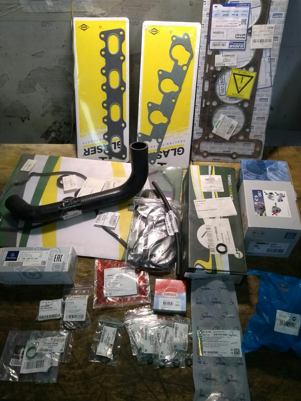 Шлифовка головки блока цилиндров — Mercedes-Benz V-Class (W638), 2,3 л ...