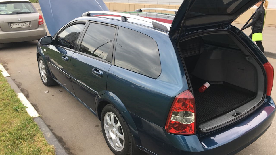 Спойлер на Wagon Chevrolet Lacetti SW