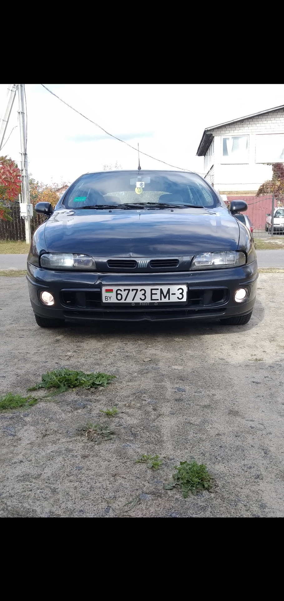 🔹Замена стекла противотуманки и замена ламп — FIAT Brava, 1,9 л, 1999 ...