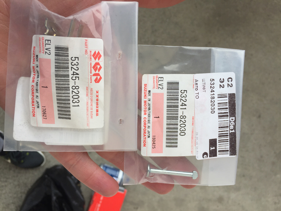 Ремонт хаба, замена задних колодок, прокачка тормозов. — Suzuki Escudo ...