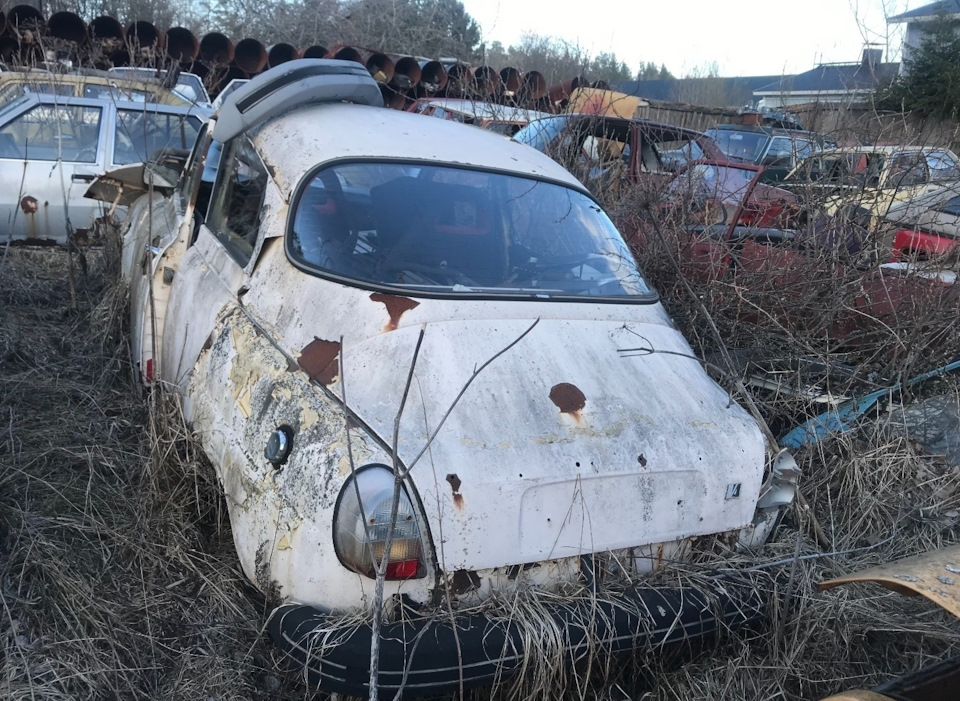 Брошенные авто в европе