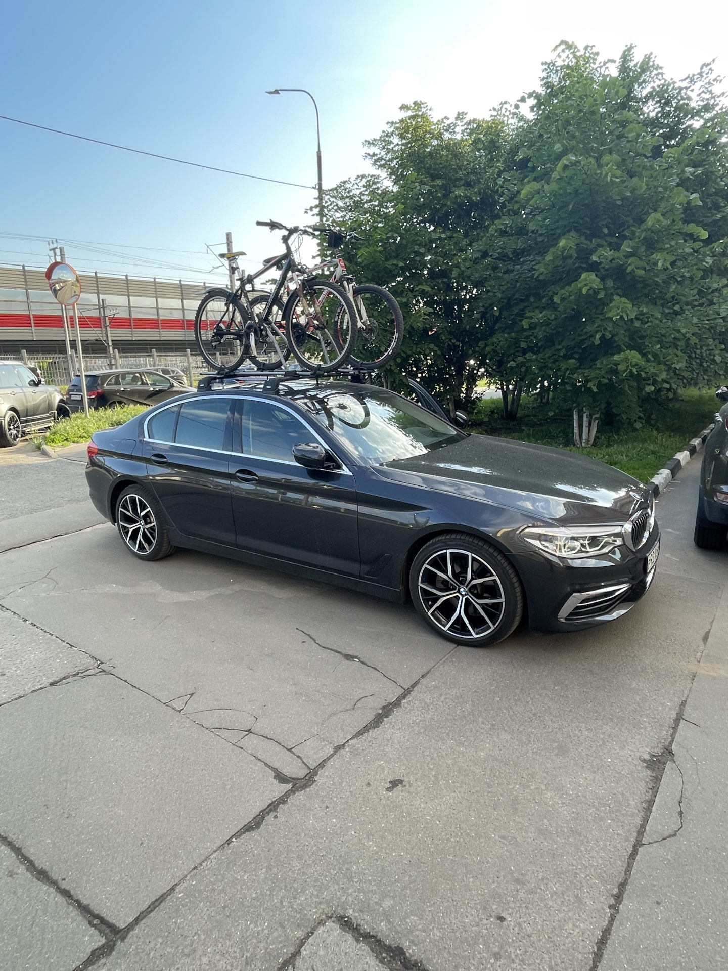 Поездка в Беларусь — BMW 5 series (G30), 2 л, 2019 года | путешествие |  DRIVE2